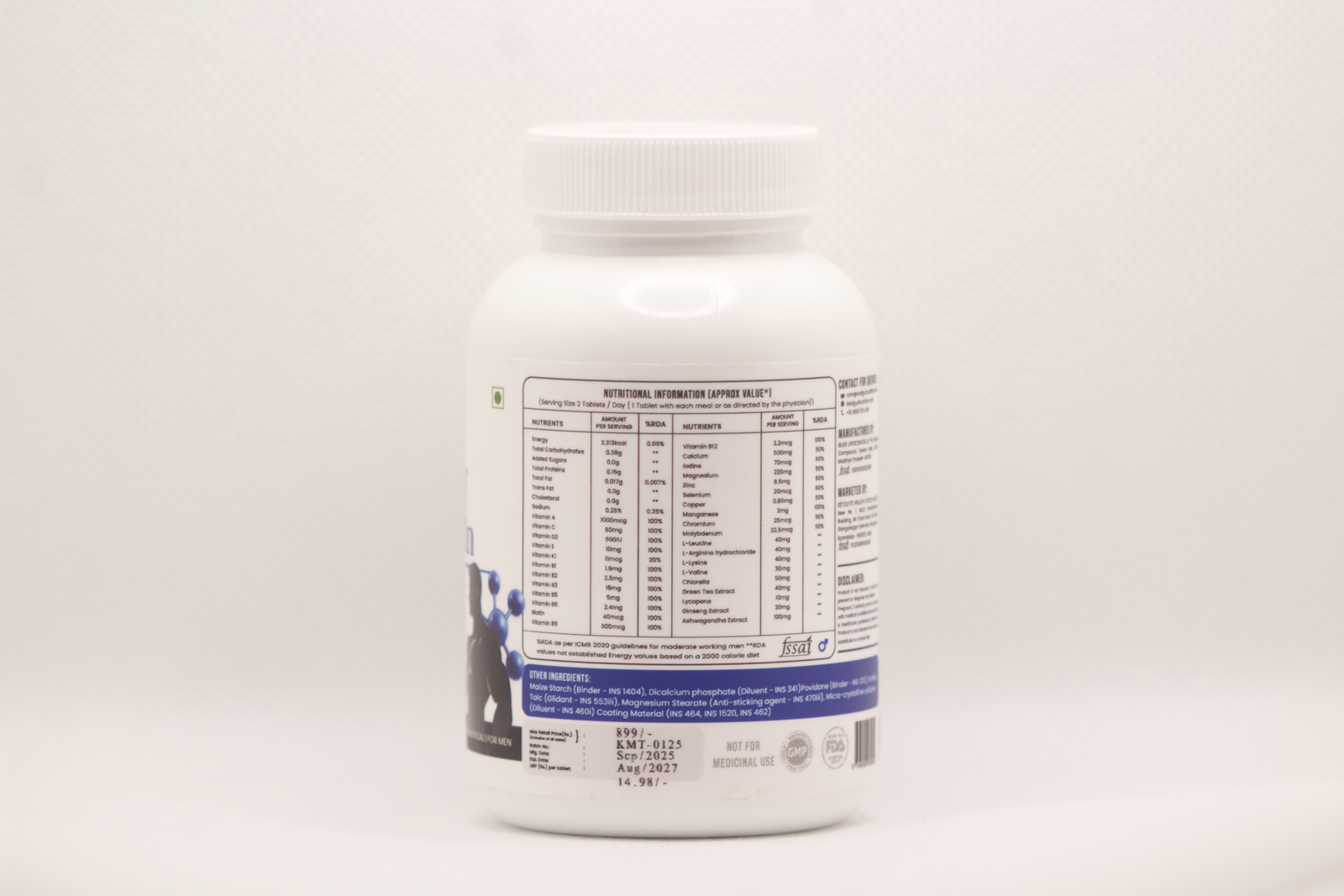 RealGud Nutrition Men’s Multivitamin – The Ultimate Daily Wellness Formula - Image 3