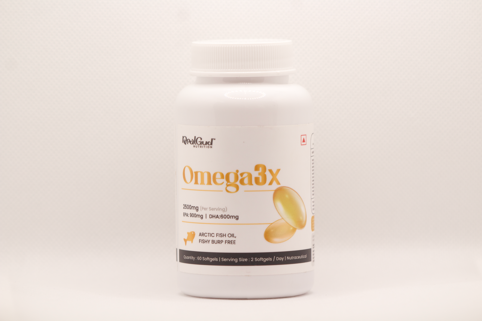 RealGud Nutrition Omega-3 3X Strength – The Purest Gift from the Ocean - Image 2