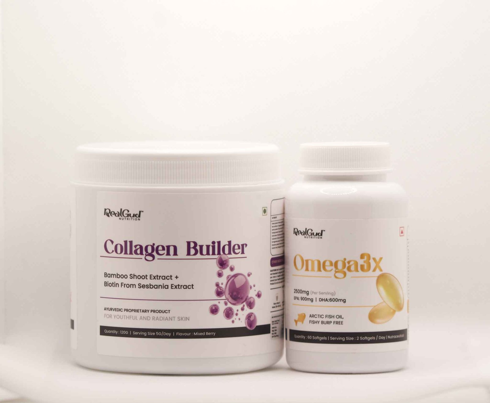 Daily Glow Combo – Plant-Based Collagen & Omega-3 - Image 2
