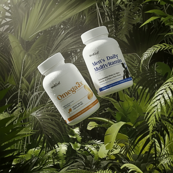 Daily Essentials Combo – Men’s Multivitamin & Omega-3